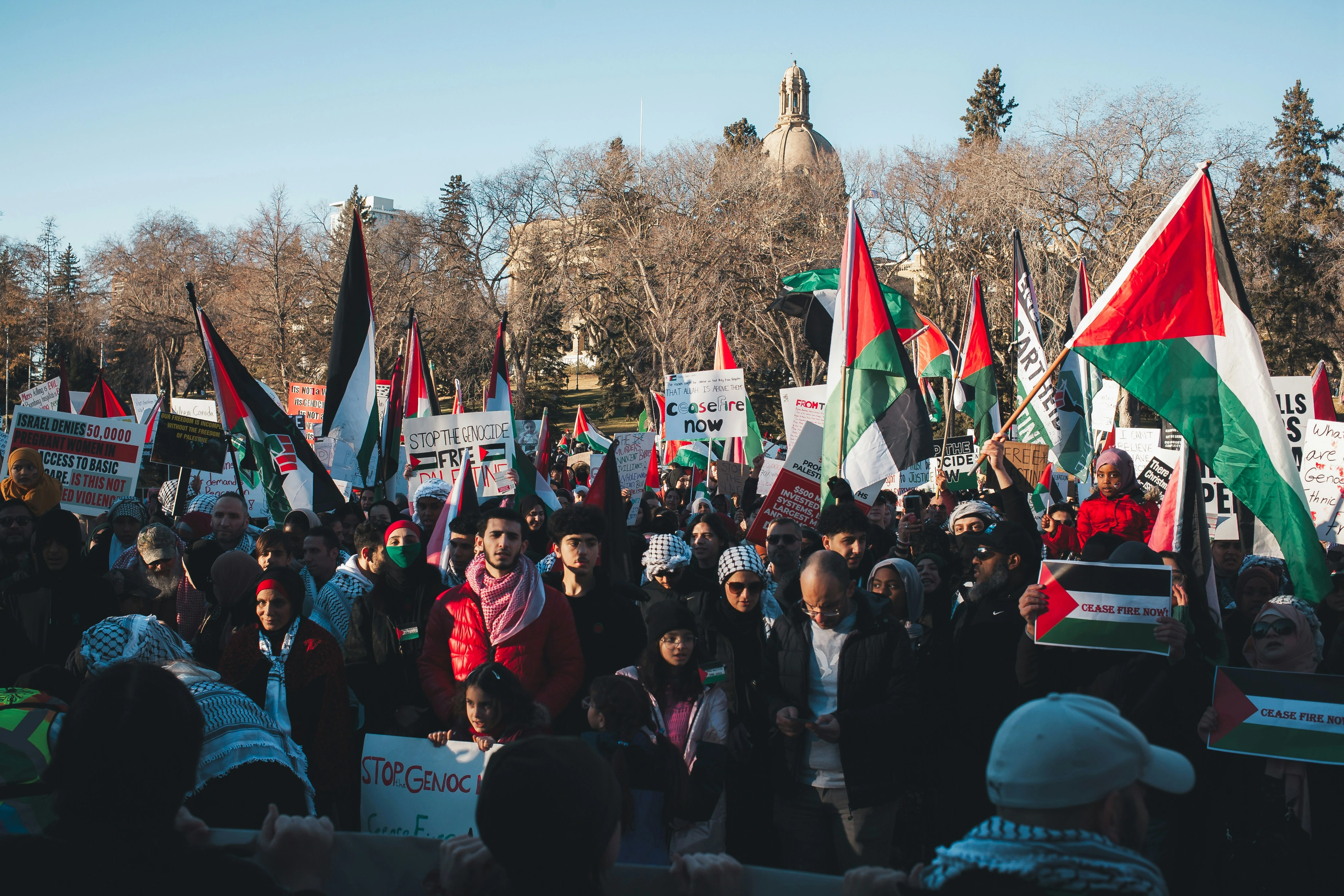 Le piazze per Gaza